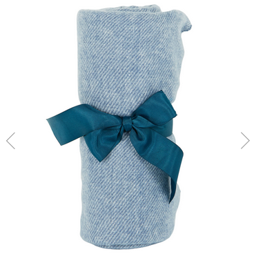 Vienna Woven Throw - Blue