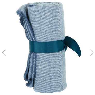 Vienna Woven Throw - Blue - Image 3