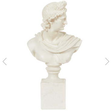 Grecian Statue - White
