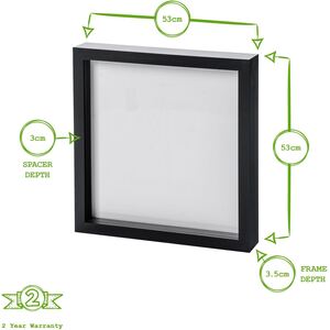 20x20" 3D Box Photo Frame Pack of 2