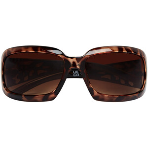 Ladies Filagree Arm Detail Sunglasses - Brown