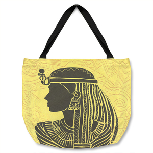 Egyptian Women On Yellow Tote bag - Yellow
