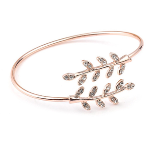 Tree Leaf Adjustable Bracelet - Image 2