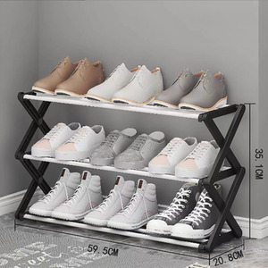 Shoe Rack Foldable Metal Multi-Tier