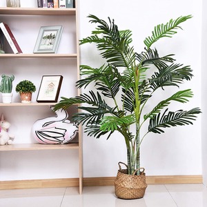 Outsunny Artificial Palm Tree - Green - Image 3