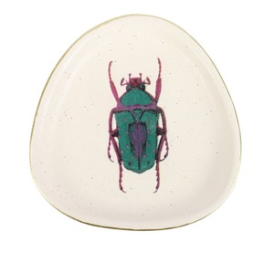 Beetle Trinket Dish - White