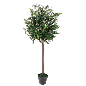 Artificial Olive Bay Style Topiary Fruit Tree