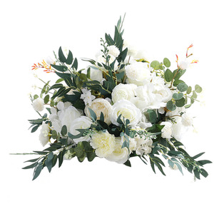 Artificial Flower Bouquet for Wedding Decor - White - Image 2