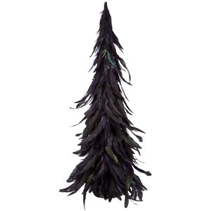 Dark Purple Large Feather Tree - Purple