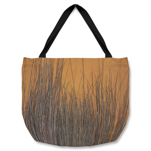 Broom stick on the wall Designer Tote bag - Brown